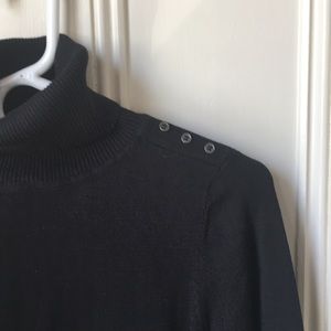 The Limited Sweaters - Black Turtleneck Sweater The Limited Sweaters - Black Turtleneck Sweater